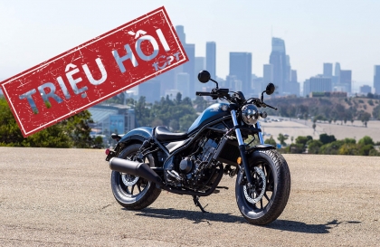 Thế giới 2 bánh: Triệu hồi Honda Rebel 300 vì nguy cơ cháy xe